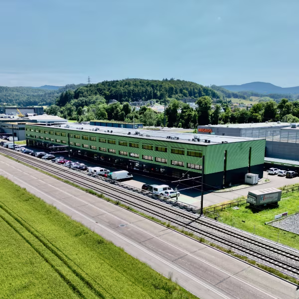 Brand im GreenPlaces Bubendorf